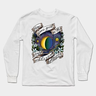 In a Hole in the Ground Long Sleeve T-Shirt